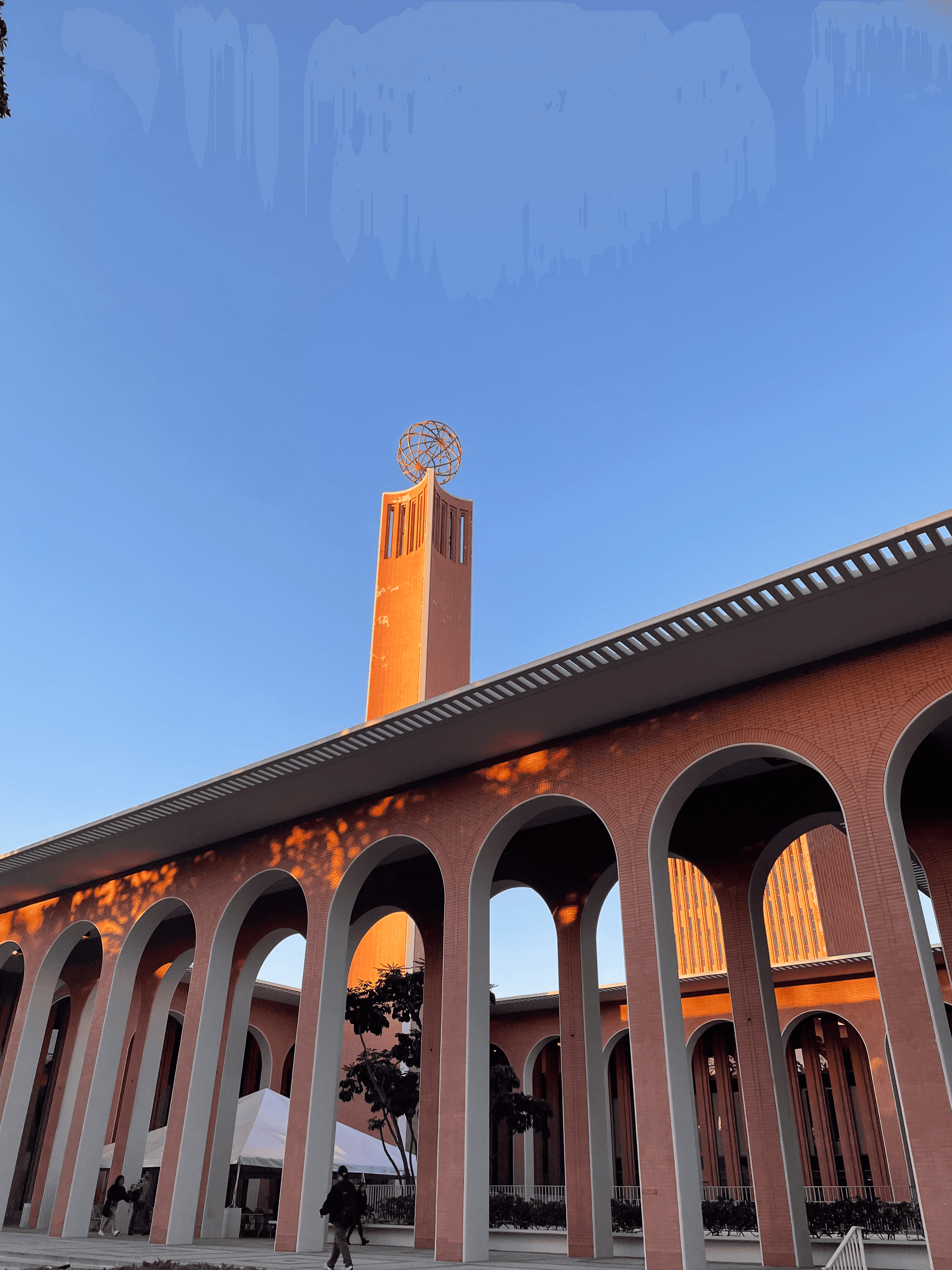 CPA during golden hour