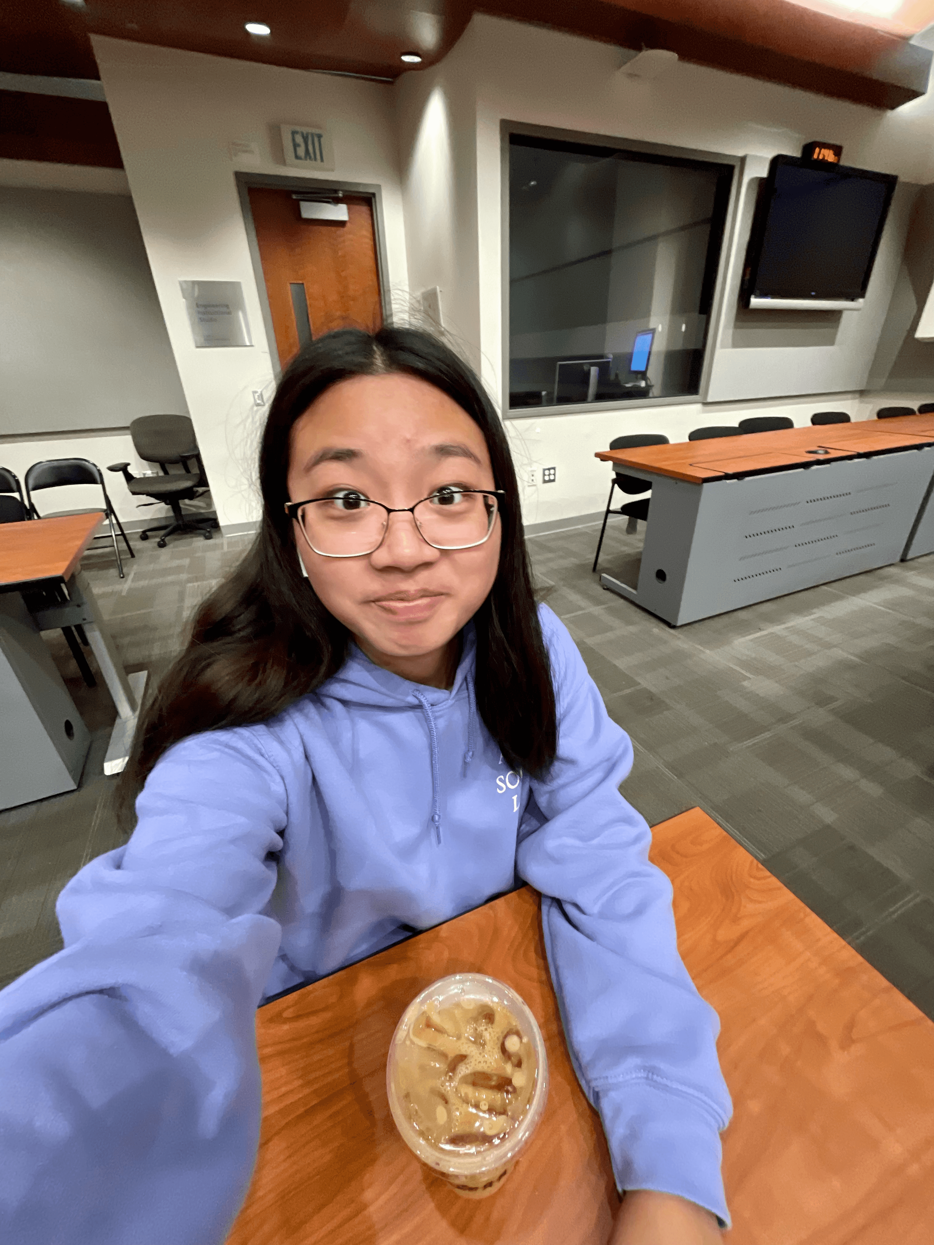 Strong coffee after getting woken up by the fire alarm at 5:30 am